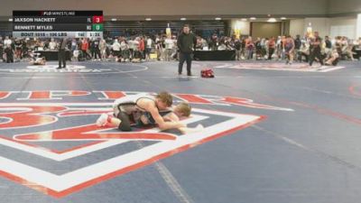 106 lbs Round Of 128 - Jaxson Hackett, FL vs Bennett Myles, NC
