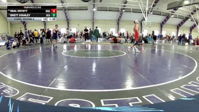 125 lbs Cons. Round 4 - Neal Krysty, Wheeling University vs Brett Stanley, John Carroll