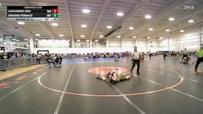 100 lbs Round Of 32 - Alexander Izzo, Iron Faith WC vs Graham Fernald, Smitty's Wrestling Barn