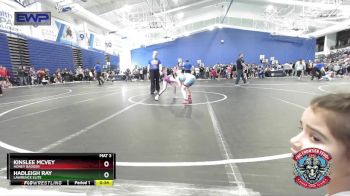 70 lbs Round 3 - Kinslee McVey, Honey Badger vs Hadleigh Ray, Lawrence Elite