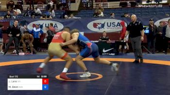 87 kg Consolation - Jordan Lara, 505 Wrestling Club vs Matthew Dean, Rise Wrestling