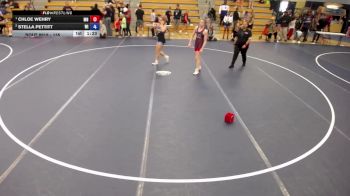 135 lbs 1st Place Match - Chloe Wehry, MN vs Stella Pettitt, WI