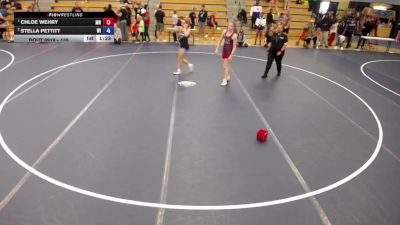 135 lbs 1st Place Match - Chloe Wehry, MN vs Stella Pettitt, WI