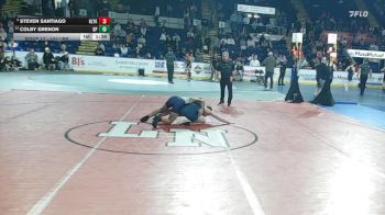 120 lbs Round Of 16 - Steven Santiago, Holyoke vs Colby Grenon, Bristol-Plymouth