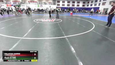 157 lbs Cons. Round 2 - Ellis Otting, Cumberland (Tenn.) vs Malachia Harris, Cumberlands (Ky.)