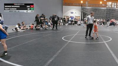 52 lbs Champ. Round 1 - George Maurides, Capital City Wrestling Club vs Tripp Harmon, NC Wrestling Factory