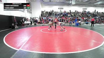 165 lbs 5th Place Match - Kade Abbey, Kearney vs Yusuf Muhammad, Rocky Mountain