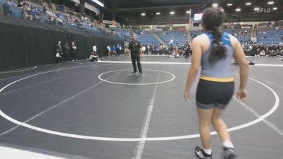 117 lbs Champ. Round 2 - Karla Barrios, Central Christian College vs Jamiyah Thompson, Unattached