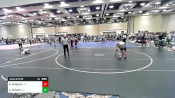 116 lbs Consi Of 8 #2 - Harvey Walgren, Delta WC vs Luke Schoch, Bay Area Dragons WC