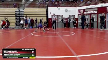 96-101 lbs Round 3 - Bryson Scales, Intense Wrestling Club vs Sebastian Bahena, Merrillville Pirates WC