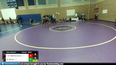 155lbs Cons. Round 4 - Genesis Habana Corcuera, Kennewick (Girls) vs Alex Harris, Lake Stevens (Girls)