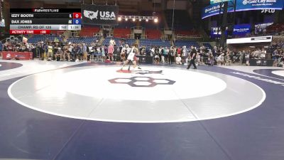 157 lbs Champ. Rd Of 128 - Izzy Booth, IL vs Dax Jones, AK