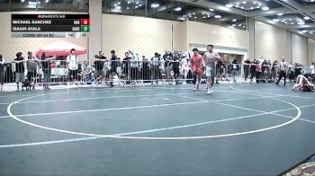 132 lbs Consi Of 64 #2 - Michael Sanchez, Nan vs Isaiah Ayala, Garden City HS