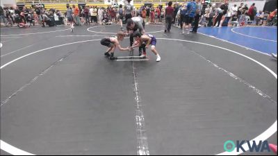 52 lbs Semifinal - Michael Fabela, Chickasha Youth Wrestling vs Caulyer Cassity, Barnsdall Youth Wrestling