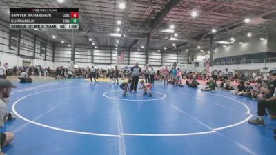 55 lbs Semis & 1st Wb (8 Team) - Sawyer Richardson, CAPITAL CITY WRESTLING CLUB vs Eli Franklin, ROUNDTREE WRESTLING ACADEMY