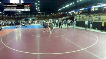 138 lbs Cons. Round 5 - Xavier Mance, Lovett School vs Damien Zherka, Aubrey Rogers