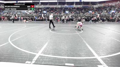 78 lbs Quarterfinal - Rylan Halverson, Moyer Elite vs Colby Yelton, Slyfox Wrestling Academy