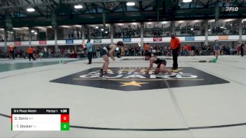 128-140 lbs 3rd Place Match - Talon Decker, Top Dawgs vs Otis Davis, Beat The Streets Chicago