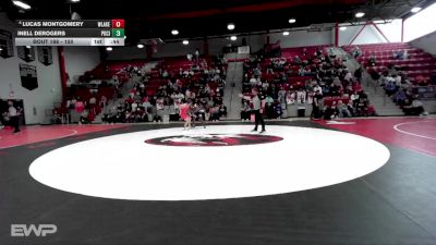 150 lbs Cons. Round 3 - Lucas Montgomery, Austin Westlake vs Inell DeRogers, PONCA CITY