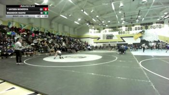 115 lbs Champ. Round 2 - Jayden Montoya, Escondido vs Brandon Basto, Del Norte