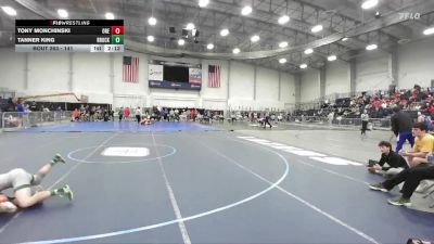 141 lbs Cons. Round 2 - Tanner King, Brockport vs Tony Monchinski, Oneonta State