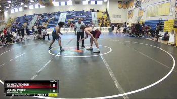 215 lbs Round 3 (8 Team) - Julian Perez, Wellington vs CJ McCutcheon, Riverview WC