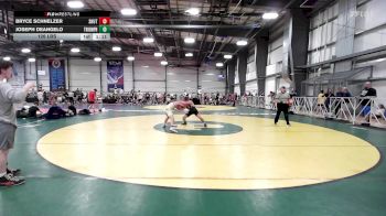 126 lbs Rr Rnd 3 - Bryce Schnelzer, Team Shutt - Em Down vs Joseph DeAngelo, Triumph Elite