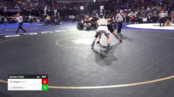 165 lbs Quarterfinal - Arjun Nagra, Vacaville vs Joseph Antonio, St John Bosco