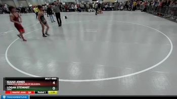 126 lbs Champ. Round 4 - Isaiah Jones, Threestyle Wrestling Of Oklahoma vs Logan Stewart, CRWC