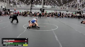 105 lbs Round 6 (8 Team) - Mack Karmon, Ohio Gold vs Colton Meixner, Full Circle