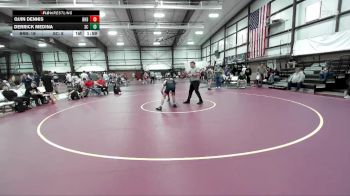 150 lbs Round 2 (8 Team) - Quin Dennis, Bear River B vs Derrick Medina, Snow Canyon