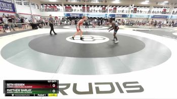 127 EXT1 Round 1 - Matthew Barlay, Askren Wrestling Academy vs Seth Kessen, Askren Wrestling Academy