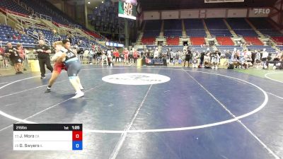 215 lbs Cons 16 #1 - Jeremiah Mora, CA vs Dominic Swyers, IL