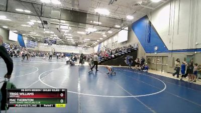 64 lbs Semifinal - Trigg Williams, Westlake vs Mac Thornton, South Summit Wrestling Club