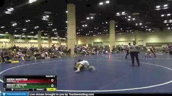 113 lbs Round 9 (10 Team) - Brody Keysor, Montana Sidney vs Aiden Whitten, MXW Gold