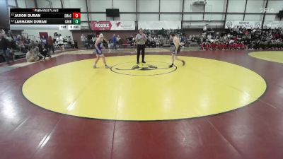 138 lbs Cons. Round 3 - LaShawn Duran, Carbon vs Jaxon Duran, Summit Academy