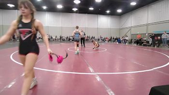 110 lbs Rr Rnd 5 - Janessa George, Pomona Elite Girls vs Claire Solansky, Sisters On The Mat Pink