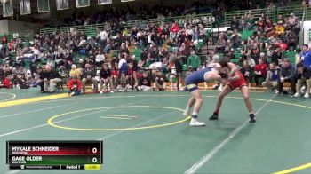 120 lbs Champ. Round 2 - Mykale Schneider, WAUSEON vs Gage Older, WHITMER
