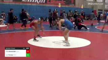 146 lbs Quarterfinal - Devin Alexander, Buchanan vs Zachary Parker, Fountain Valley