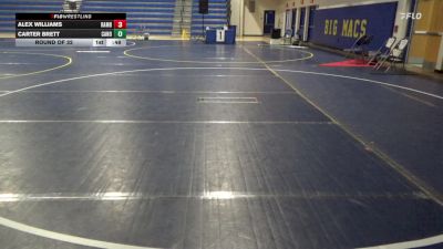116 lbs Round Of 32 - Alex Williams, Rambler W.C. vs Carter Brett, Canon-McMillan
