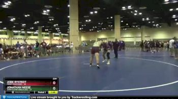 220 lbs Placement (16 Team) - Jobe Rystedt, Minot Magicians vs Jonathan Neese, John Glenn Wrestling