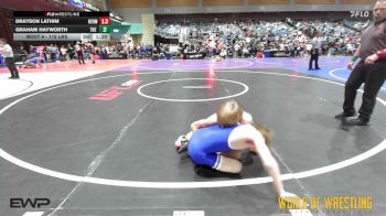 115 lbs Round Of 64 - Ayden Anderson, Lovelock Mustangs vs Henry Gray, Aloha