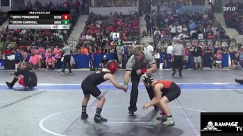 80 lbs Champ. Round 1 - Jameson Law, Slyfox vs Jack Crowther, Smoky Valley