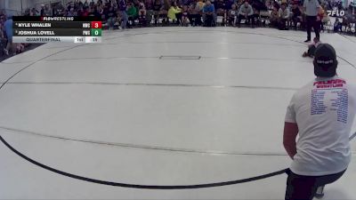 19 lbs Quarterfinal - Joshua Lovell, Palmyra Wrestling Club vs Nyle Whalen, Norris Wrestling Club