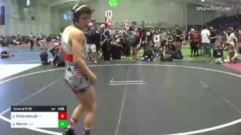 88 lbs Consi Of 8 #2 - Jacob Morris, Avalanche Wrestling vs Jacob Strausbaugh, All American Training Center