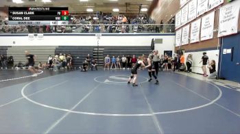 107 lbs Cons. Round 1 - Susan Clark, Parma Wrestling vs Coral Dee, Middleton Wrestling Club