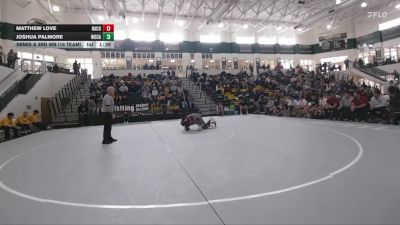 132 lbs Semis & 3rd Wb (16 Team) - Joshua Palmore, Woodland, Cartersville vs Matthew Love, Harris County