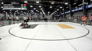 100 lbs Rr Rnd 1 - Luca Donello, Broad Axe Green vs Damien Tillison, Team RJN