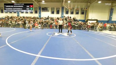 165 lbs Round Of 16 - Angelina Mohammed, Lowell vs Sabrina Dafonseca, Wakefield