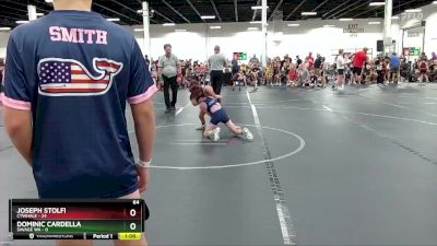 64 lbs Round 2 (4 Team) - Joseph Stolfi, CTWHALE vs Dominic Cardella, Savage WA